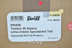 Steiff 690556 Spectacled Ted Cub Limited Edition Tagged, COA & Boxed
