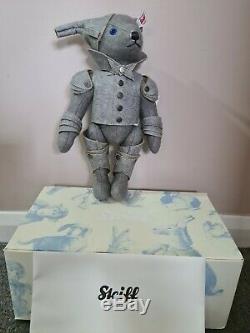 Steiff Bear Tin Man From The Wizard Of Oz Limited Edition, Retired EAN-682940