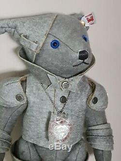 Steiff Bear Tin Man From The Wizard Of Oz Limited Edition, Retired EAN-682940