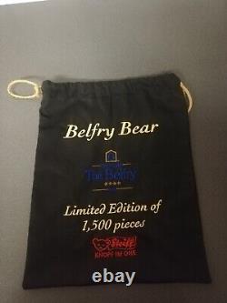 Steiff Belfry Bear Limited Edition No. 65 of 1500 Button In Ear Made In Germany
