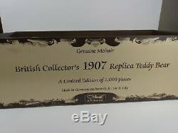Steiff British Collectors 1907 Bear Rare Replica of Limited Edition, Boxed