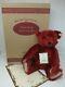 Steiff British Collectors Burgundy Teddy Bear Ltd Edition 2383/3000 (659973)