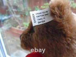 Steiff Club Limited Edition From 2001 Dark Brown Teddy Bear 1950