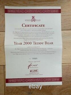 Steiff Club Year 1999/ 2000 Millennium Teddy Bear, EAN 420184