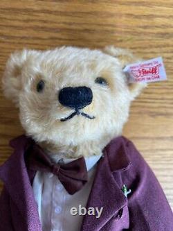 Steiff Doctor Who 50th Anniversary Bear Limited Edition COA & Bag 229 of 750