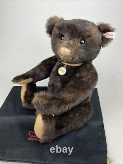 Steiff Duncan Limited Edition Bear North American Exclusive 2008 COA & Bag