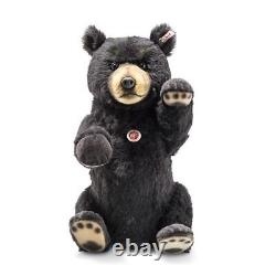 Steiff EAN 021695 Black Bear Ltd Edition with Growler