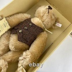 Steiff Exclusive For Great Britain 1996 Ean 654411 Blond Mohair Jointed Growler