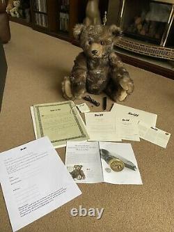 Steiff FRANZ Mohair Bear (034091) 52 cm Boxed Ltd Edition 96/110 VERY RARE