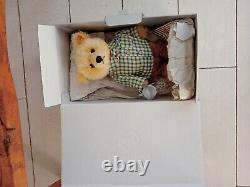 Steiff Gardening Bear Monty Limited Edition Bear 25cm Free Fast Delivery