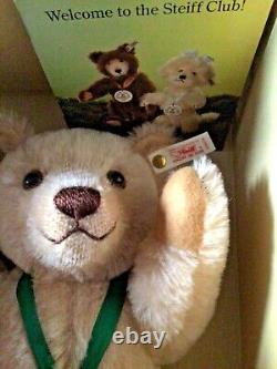 Steiff Hercule 1995 Bear Special Limited Edition White Label In Box With Coa