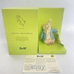 Steiff Johnny Town Mouse Beatrix Potter 663024 BOXED LE 504/1500 RARE