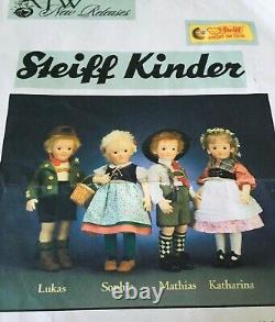 Steiff Kinder & R. John Wright Sofie Limited Edition Felt doll series 246 / 500