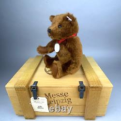 Steiff Leipzig Bear Ltd Edition Mohair, 28cm EAN420351 Club Edition 2003