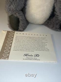 Steiff Limited Edition 646/2000 Koala Ted Teddy Bear Gray White