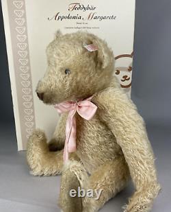 Steiff Ltd Edition Bear Apolonia Margarete Blond 45cm EAN038112 2004 + Box