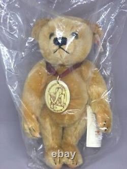 Steiff Museum Bear Gold, 30cm EAN 670084 Limited Edition 1998