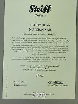 Steiff Nutcracker Teddy Bear Ltd Edition Cream, 27cm EAN034480 2014