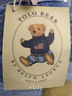 Steiff Polo Bear Ralph Lauren Limited Edition American Bear Growler with Tags