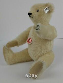Steiff Replica of 1905 Bear, Limited Edition Baerle 22 PAB in White 0639 of 3000