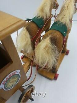Steiff Santa Express Father Christmas Limited Edition Lovely Condition