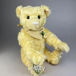 Steiff Snowdrop Ltd Edition Yellow Mohair Bear EAN661563 2004 Box + COA