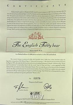 Steiff The English Teddy Bear Limited Edition 2003 Musical Bear EAN660979
