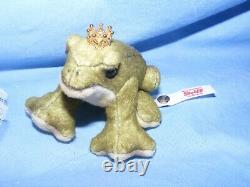Steiff The Frog Prince Set Fairy Tale World Limited Edition Boxed 006098 NEW