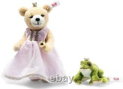 Steiff'The Frog Prince' limited edition teddy bear set 006098 BNIB