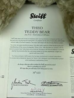 Steiff Theo Limited Edition Teddy Bear Grey, 45cm EAN036453 2010