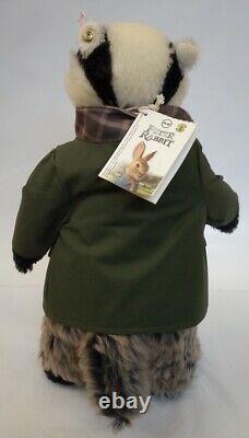 Steiff Tommy Brock from Beatrix Potter's Peter Rabbit Movie Ltd Edition 355592