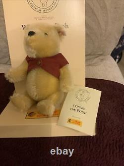 Steiff White Tag Winnie The Pooh Limited Edition 75th Anniversary 2001 (18cm)? 