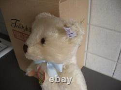 Steiff White Teddy Bear 1953 Replica with 408489 Ltd Edition Retired & Boxed