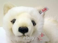 Steiff Winter Fox Alpaca with Swarovski Crystal Pendant Limited Edition 006661