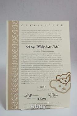 Steiff bearsSteiff Petsy Bear 1928 Limited Edition 42cmEan407383