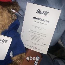 Steiff paddington bear 2014 Super Rare? Exquisite Number 51/2000 (no Box)