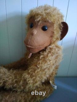 Stunning Steiff Limited Edition String Jointed Ape 60 PB 1903 Replica 400476
