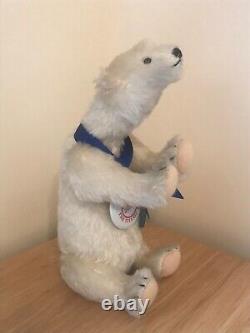 Superb Vintage Steiff Titanic 1998 Limited Edition Mohair Polar Bear 670299