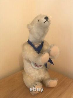 Superb Vintage Steiff Titanic 1998 Limited Edition Mohair Polar Bear 670299