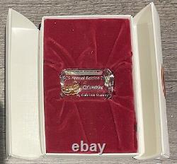 Swarovski Crystal COLUMBINE 2000 ANNUAL EDITION 242032 Mint Rare Retired Boxed