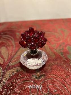 Swarovski Crystal Vase of Roses 15 Year Anniversary Jubilee Edition Figurine EUC