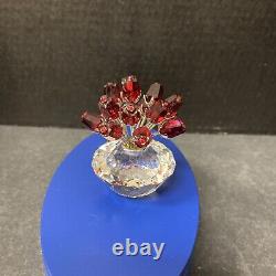 Swarovski Vase of Roses 283394 Crystal Figurine Jubilee Edition 2002 COA
