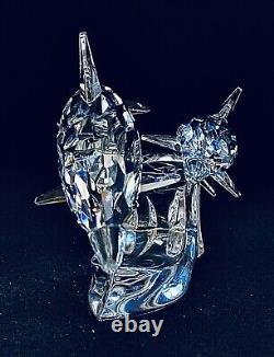 Swarovski crystal SCS 1990 Annual Edition Lead Me Dolphins figurine #153850