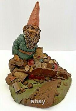 Tom Clark Clay Gnome Sculpture Taylor 1985 Item #1089 Edition #90 COA Story Card