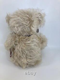 Vintage German Grisly Mohair Teddy Bear Limited Edition Susan Geary 12 With Pin